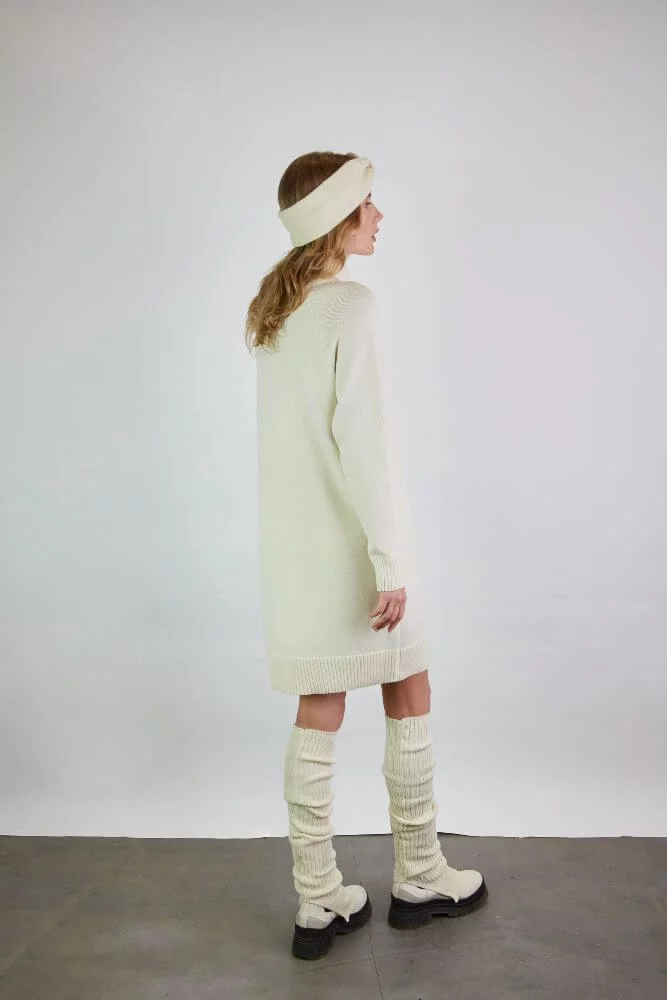 Oversized Leg Warmers White