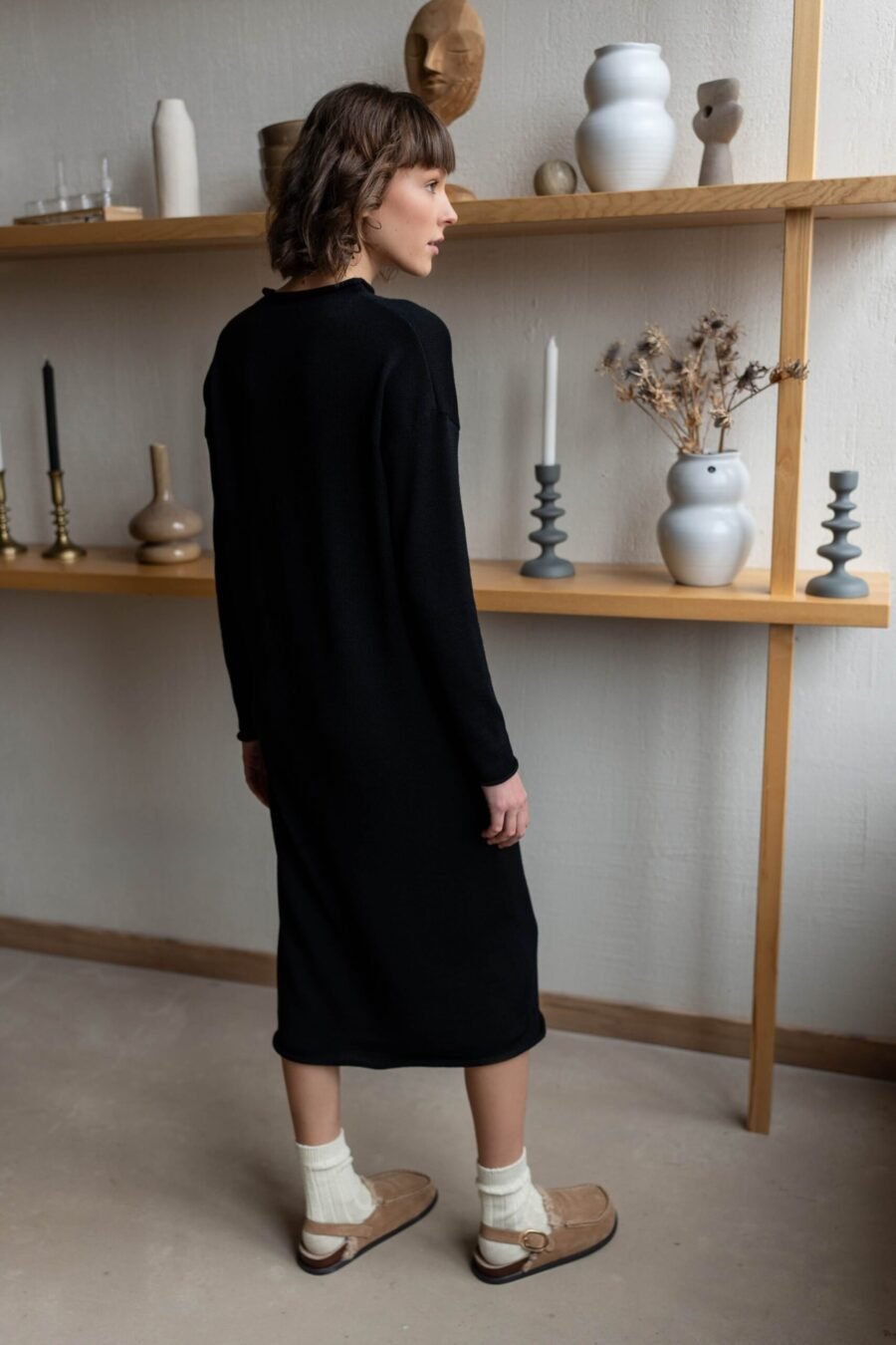 Merino wool dress