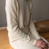 Women's extra fine merino wool turtleneck sweater