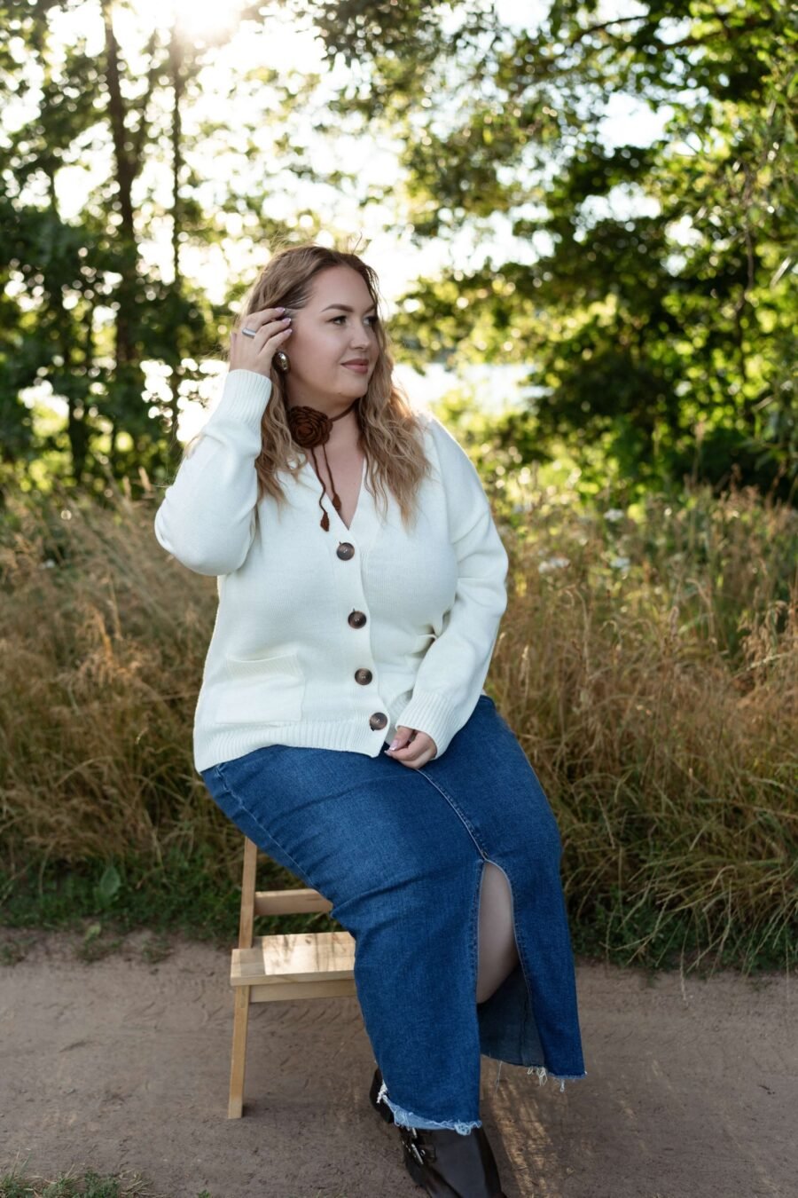 svedkauske (14 of 109) (1) Button-Up Merino Wool Cardigan