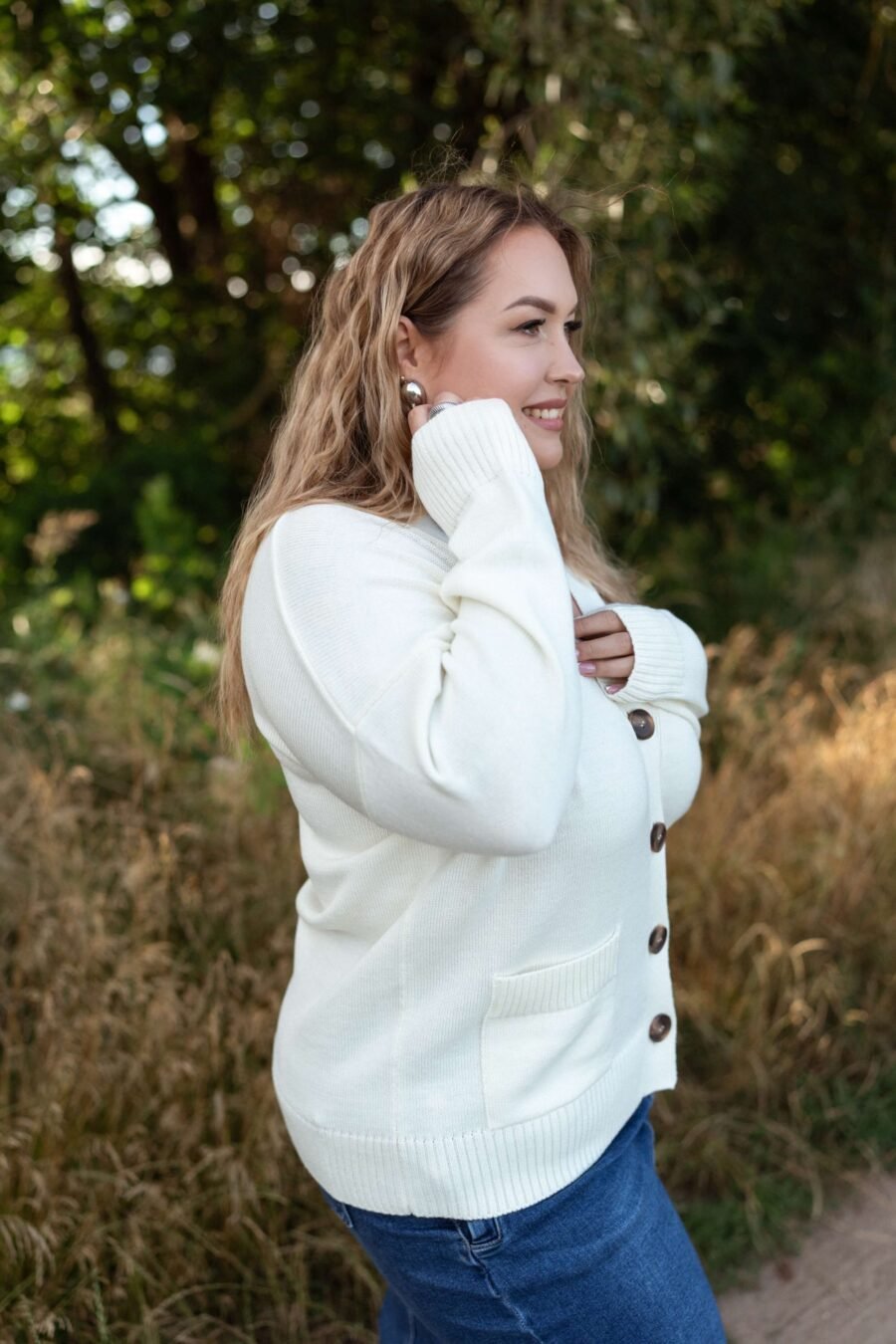 svedkauske (17 of 109) (1) Button-Up Merino Wool Cardigan