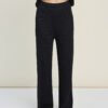 08.26623029 Knitted merino wool pants for women