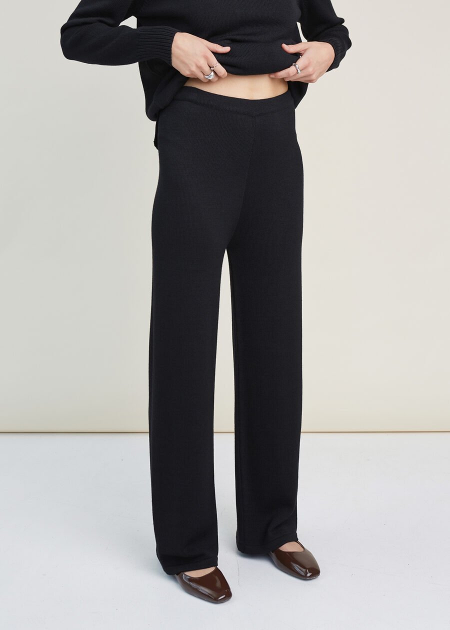 08.26623033 Merino Wool Knitted Pants