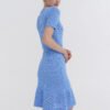 MONALA_10435 Knitted Cotton Lace Dress in Sky