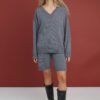 08.26623562 Knitted wool sweater and bottoms set