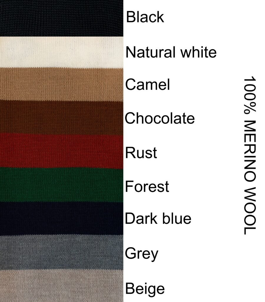 Merino wool colors