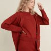 08.26622053 Relaxed fit merino wool cardigan with pockets