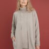 Relaxed fit merino wool cardigan with pockets