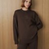 MONALA_14245 Merino Wool Crew Neck Sweater