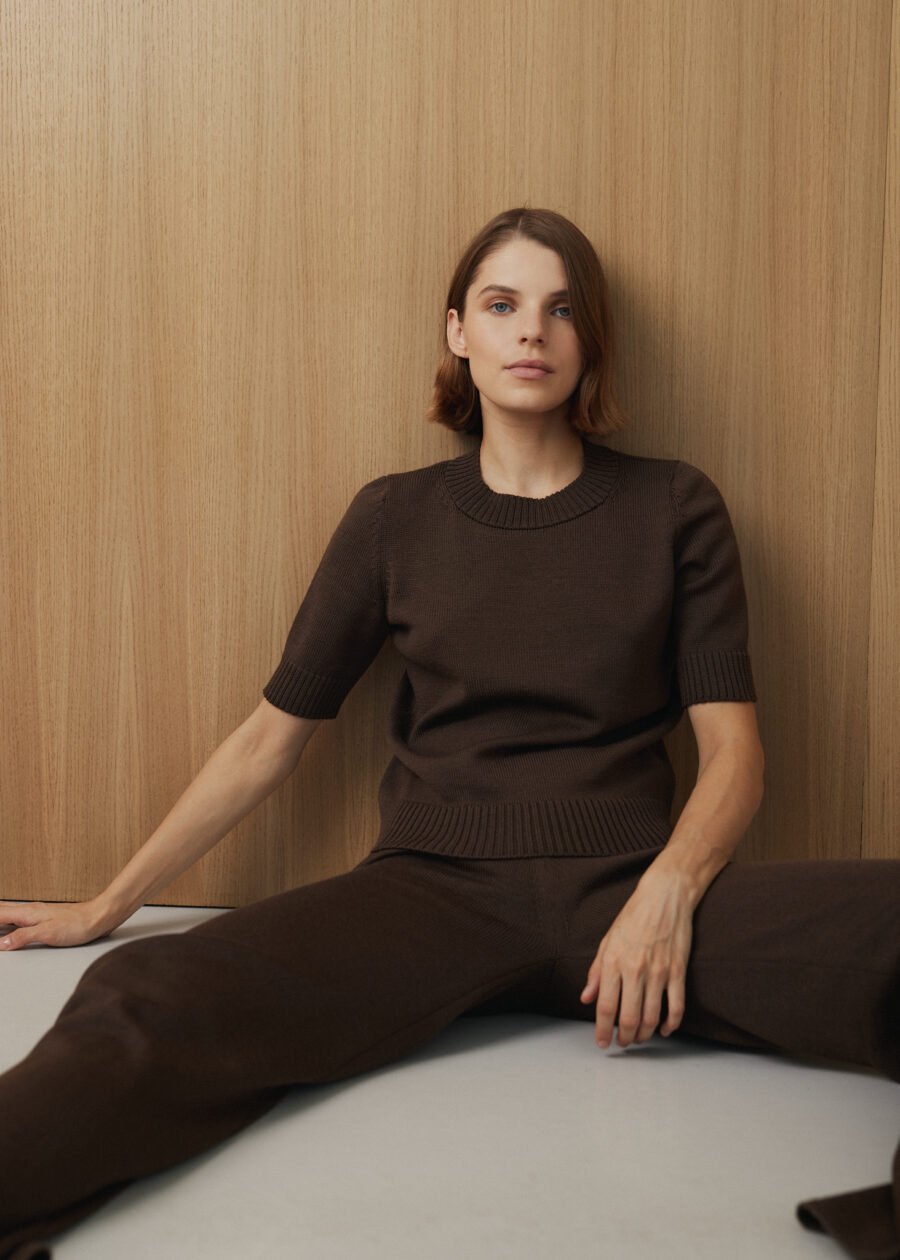 Merino Wool Knitted Top
