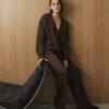 Merino Wool Button-Up Cardigan