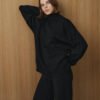 Merino Wool High Neck Sweater