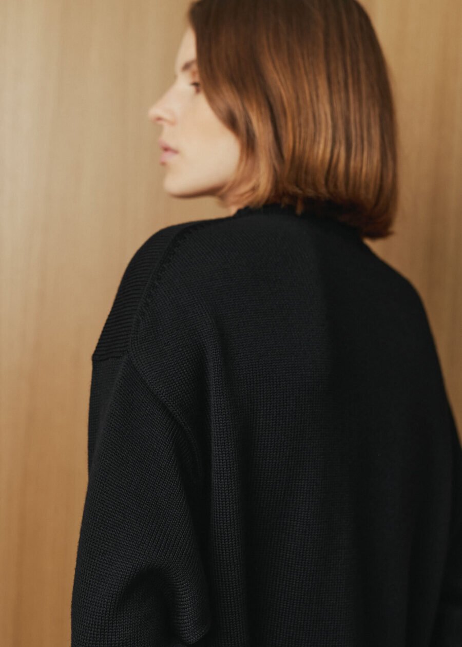 Merino Wool Crew Neck Sweater