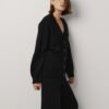 MONALA_16173 Merino Wool Button-Up Cardigan