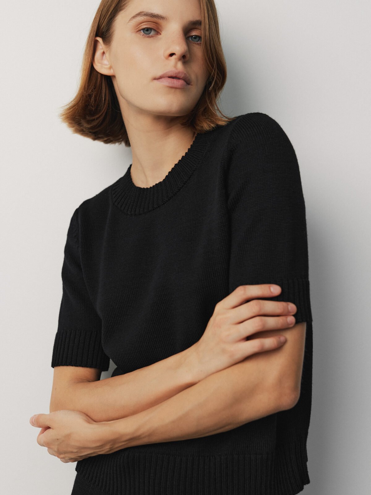Merino Wool Knitted Top