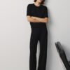 MONALA_16407 Merino Wool Knitted Pants