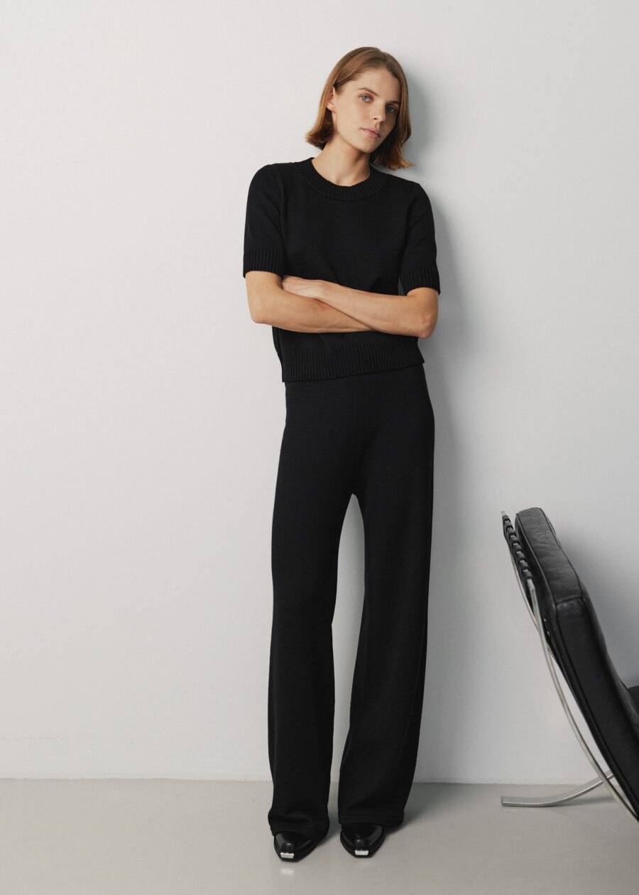 Merino Wool Knitted Top