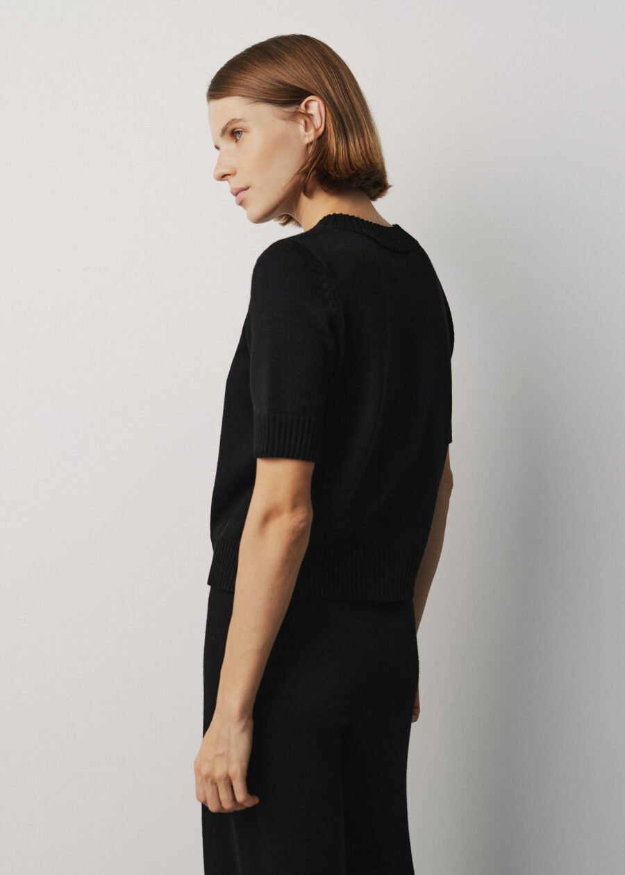 Merino Wool Knitted Top