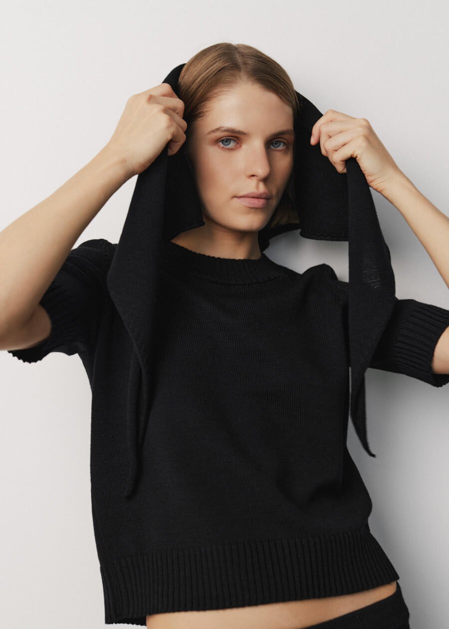 Merino Wool Knitted Top