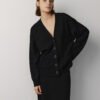 MONALA_16769 Merino Wool Button-Up Cardigan