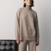 MONALA_16852 Merino Wool High Neck Sweater