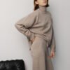 Merino Wool High Neck Sweater