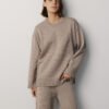 MONALA_17085 Merino Wool Crew Neck Sweater