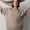 Merino Wool Knitted Scarf