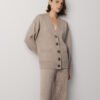 Merino Wool Button-Up Cardigan