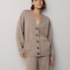 Merino Wool Button-Up Cardigan