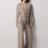 Merino Wool Button-Up Cardigan