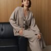 Merino Wool Button-Up Cardigan