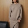 Merino Wool Crew Neck Sweater